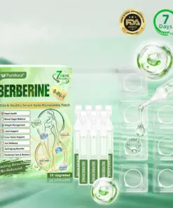 𝐏𝐮𝐫𝐞𝐥𝐨𝐫𝐚® 𝐁𝐞𝐫𝐛𝐞𝐫𝐢𝐧𝐞 𝟖-𝐈𝐍-𝟏 𝐒𝐥𝐢𝐦 & 𝐇𝐞𝐚𝐥𝐭𝐡𝐲 𝐒𝐞𝐫𝐮𝐦 𝐍𝐚𝐧𝐨 𝐌𝐢𝐜𝐫𝐨𝐧𝐞𝐞𝐝𝐥𝐞 𝐏𝐚𝐭𝐜𝐡