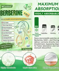 𝐏𝐮𝐫𝐞𝐥𝐨𝐫𝐚® 𝐁𝐞𝐫𝐛𝐞𝐫𝐢𝐧𝐞 𝟖-𝐈𝐍-𝟏 𝐒𝐥𝐢𝐦 & 𝐇𝐞𝐚𝐥𝐭𝐡𝐲 𝐒𝐞𝐫𝐮𝐦 𝐍𝐚𝐧𝐨 𝐌𝐢𝐜𝐫𝐨𝐧𝐞𝐞𝐝𝐥𝐞 𝐏𝐚𝐭𝐜𝐡