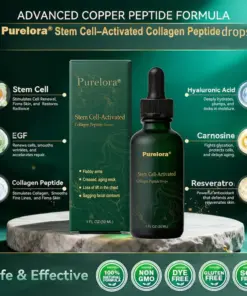 𝗣𝘂𝗿𝗲𝗹𝗼𝗿𝗮® 𝗦𝘁𝗲𝗺 𝗖𝗲𝗹𝗹–𝗔𝗰𝘁𝗶𝘃𝗮𝘁𝗲𝗱 𝗖𝗼𝗹𝗹𝗮𝗴𝗲𝗻 𝗣𝗲𝗽𝘁𝗶𝗱𝗲 𝗱𝗿𝗼𝗽𝘀