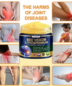 Purelora® BEE VENOM LITHOSPERMUM Pain-Relief Bone Healing Cream
