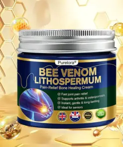 Purelora® BEE VENOM LITHOSPERMUM Pain-Relief Bone Healing Cream