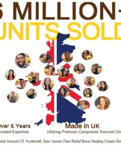 Purelora® BEE VENOM LITHOSPERMUM Pain-Relief Bone Healing Cream