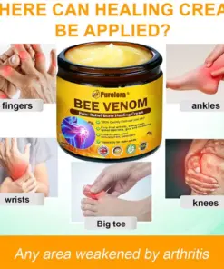 Purelora® Bee Venom Advanced Therapy - Deep Bone Healing & Instant Pain Relief Cream