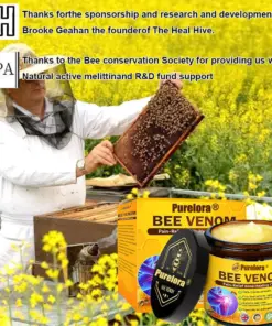 Purelora® Bee Venom Advanced Therapy - Deep Bone Healing & Instant Pain Relief Cream
