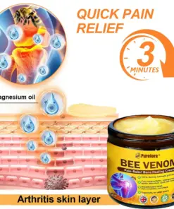 Purelora® Bee Venom Advanced Therapy - Deep Bone Healing & Instant Pain Relief Cream