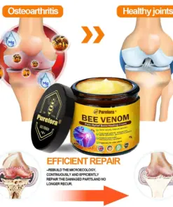 Purelora® Bee Venom Advanced Therapy - Deep Bone Healing & Instant Pain Relief Cream