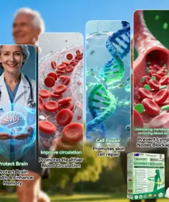 Purelora® Moringa · Berberine × NAD⁺ 10-in-1 Nano Microneedle Patch