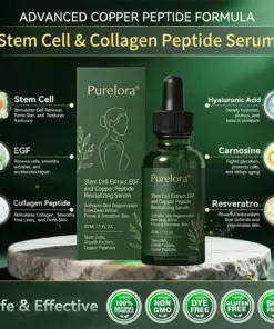 Purelora® Stem Cell–Derived EGF & Copper Peptide Activating Serum