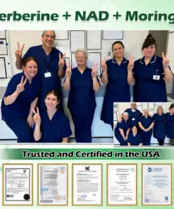 Purelora® Moringa Berberine NAD 10-in-1 Nano Microneedle Patch (Just once daily, visible changes in 7 days) Supports weight management, loose skin, diabetes care, sleep apnea, joint comfort, and more