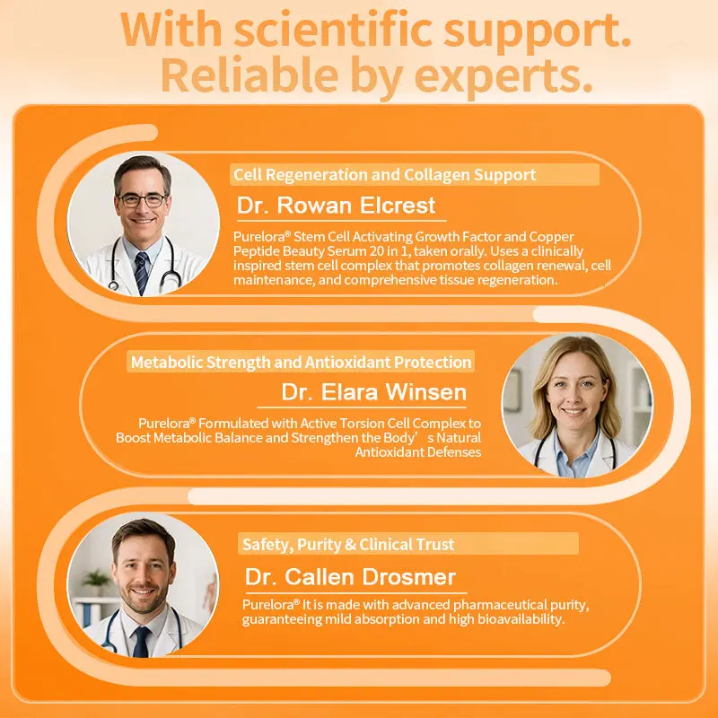 Purelora® Stem Cell Extract EGF and Copper Peptide Revitalizing Essence Cream (deeply activates the skins internal regeneration, making the skin firmer and smoother)