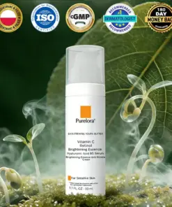 Purelora® Stem Cell Extract EGF and Copper Peptide Revitalizing Essence Cream (głęboko aktywuje wewnętrzną regenerację skóry, sprawia, że staje się ona jędrniejsza i gładsza)