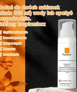 Purelora® Stem Cell Extract EGF and Copper Peptide Revitalizing Essence Cream (głęboko aktywuje wewnętrzną regenerację skóry, sprawia, że staje się ona jędrniejsza i gładsza)