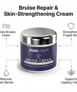 PURELORA® cream to repair bruises and strengthen the skin