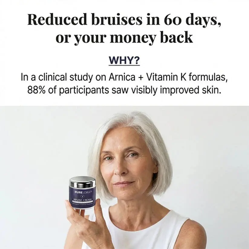 PURELORA® cream to repair bruises and strengthen the skin