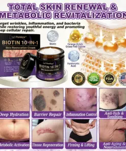 Purelora® Biotin 10-in-1 Skin Repair Cream
