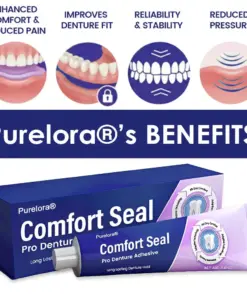 Purelora® Comfort Seal Pro Denture Adhesive