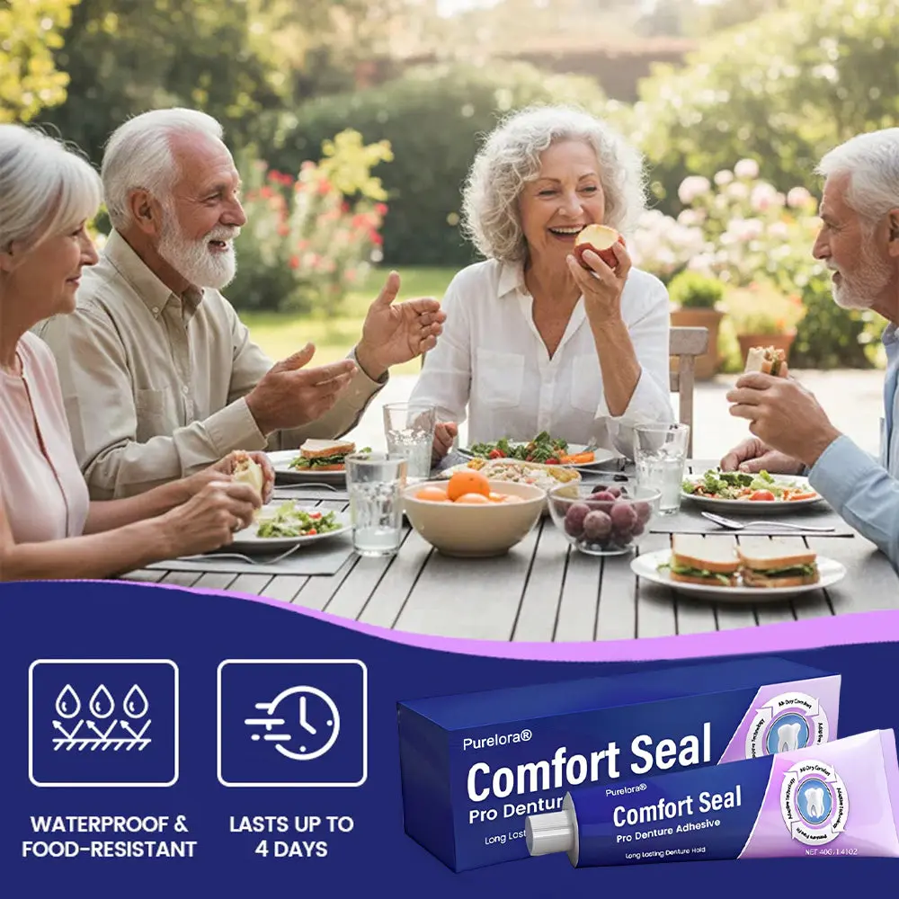 Purelora® Comfort Seal Pro Denture Adhesive