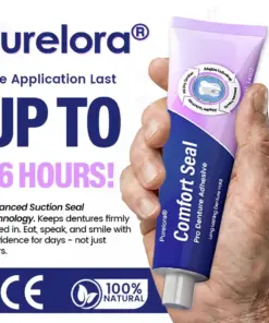 Purelora® Comfort Seal Pro Denture Adhesive