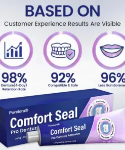 Purelora® Comfort Seal Pro Denture Adhesive