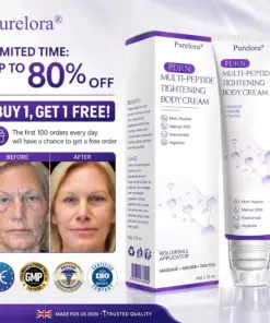 𝐏𝐮𝐫𝐞𝐥𝐨𝐫𝐚® PDRN Multi-Peptide Massaging Body Roller Cream
