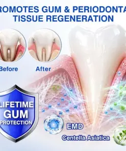 𝐏𝐔𝐑𝐄𝐋𝐎𝐑𝐀® GumRevive Periodontal Repair Gel