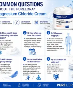 𝐏𝐔𝐑𝐄𝐋𝐎𝐑𝐀® Magnesium Chloride Cream
