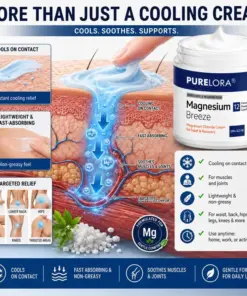 𝐏𝐔𝐑𝐄𝐋𝐎𝐑𝐀® Magnesium Chloride Cream