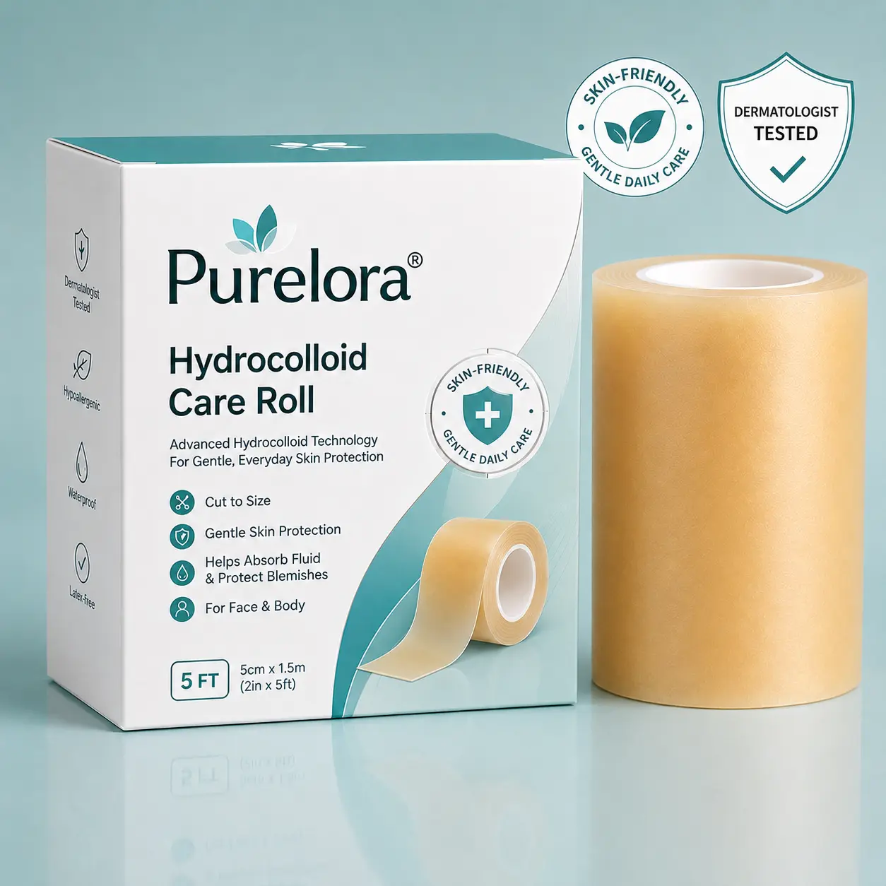 Purelora® 6-in-1 Hydrocolloid Patch