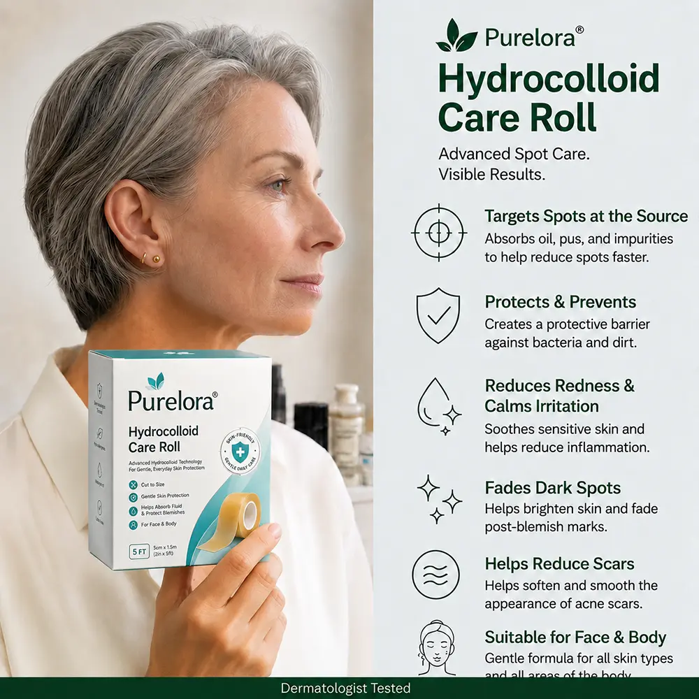 Purelora® 6-in-1 Hydrocolloid Patch