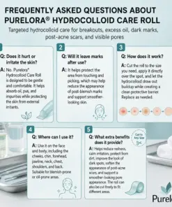 Purelora® 6-in-1 Hydrocolloid Patch