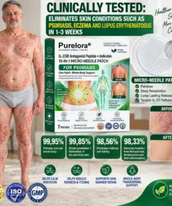 𝑷𝒖𝒓𝒆𝒍𝒐𝒓𝒂® 𝑰𝑳-23𝑹 𝑨𝒏𝒕𝒂𝒈𝒐𝒏𝒊𝒔𝒕 𝑷𝒆𝒑𝒕𝒊𝒅𝒆 + 𝑰𝒏𝒅𝒊𝒓𝒖𝒃𝒊𝒏 10-𝑰𝑵-1 𝑵𝒂𝒏𝒐 𝑴𝒊𝒄𝒓𝒐𝒏𝒆𝒆𝒅𝒍𝒆 𝑷𝒂𝒕𝒄𝒉