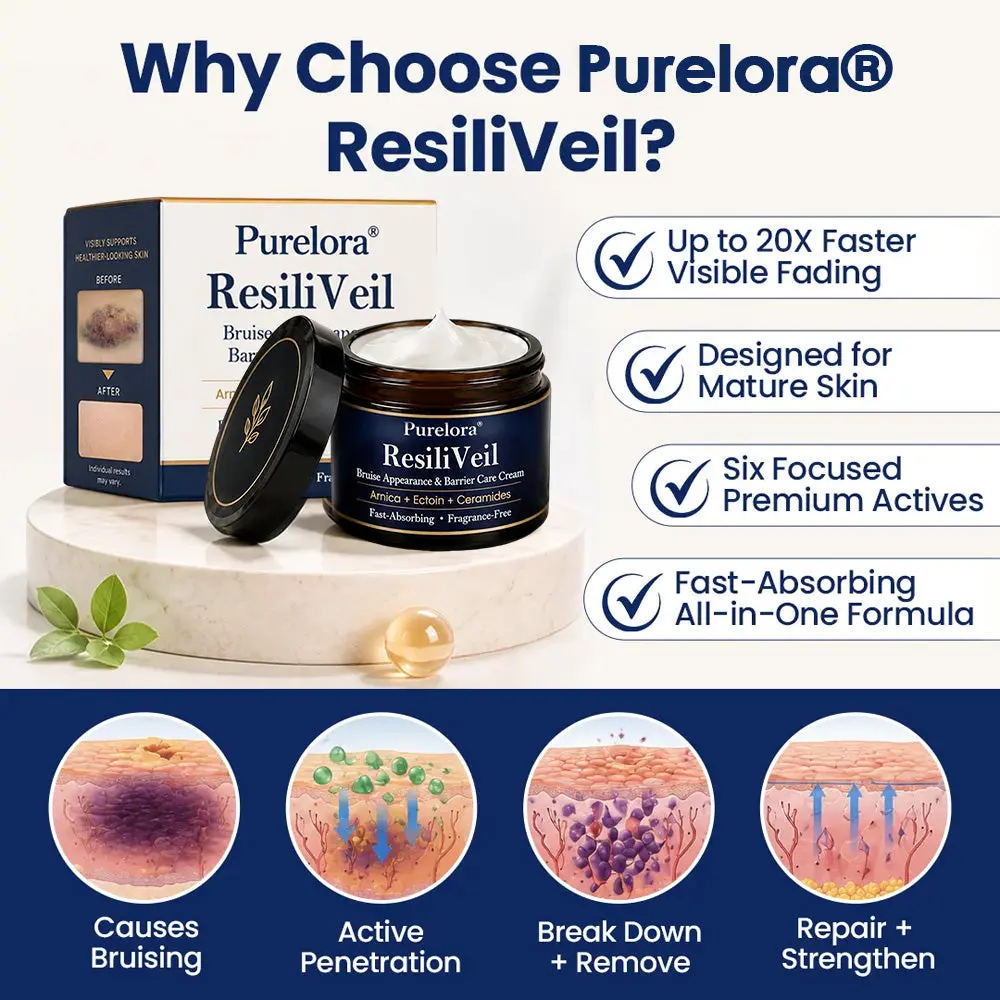 Purelora® ResiliVeil Bruise Appearance Barrier Care Cream